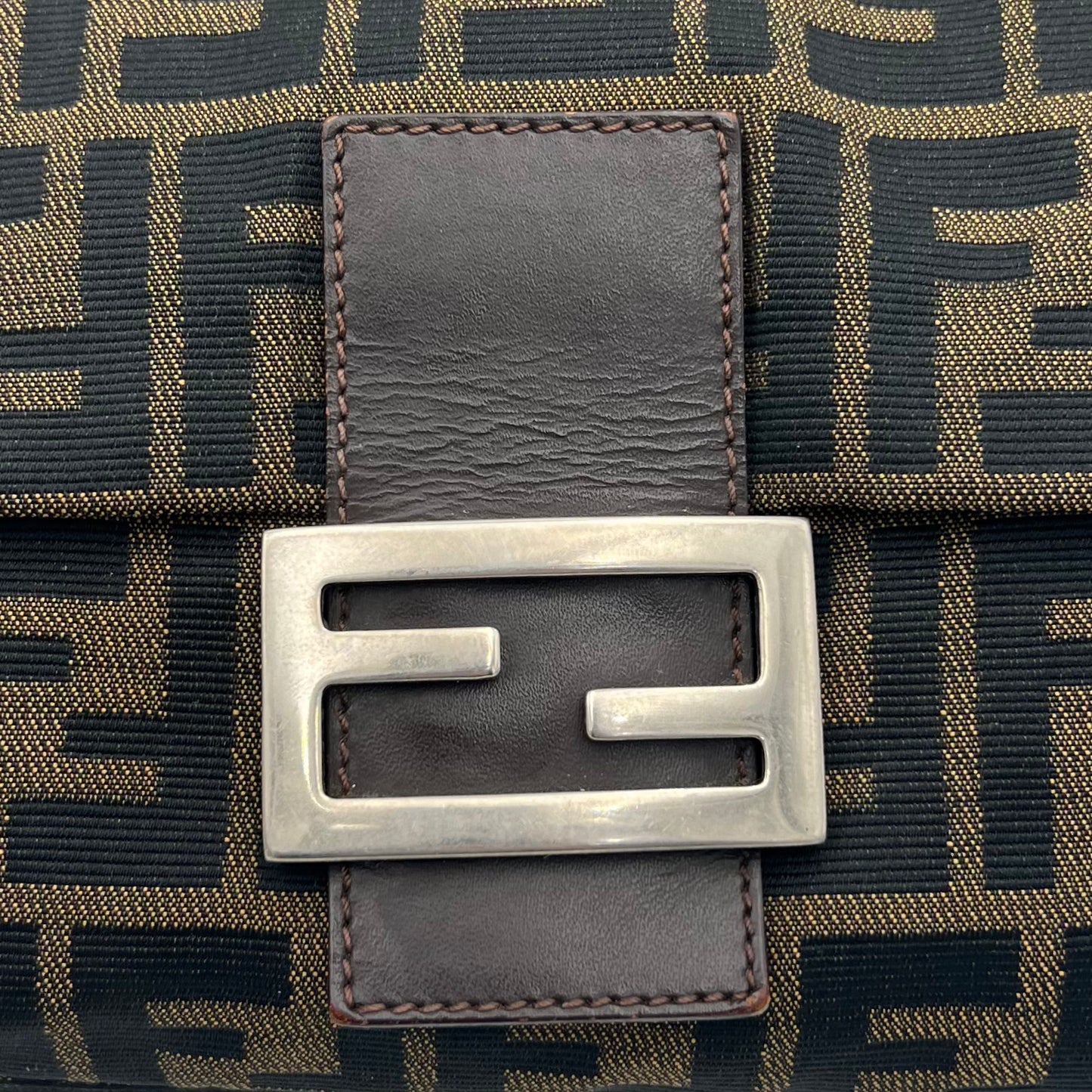Fendi Tobacco Zucca Mamma Baguette