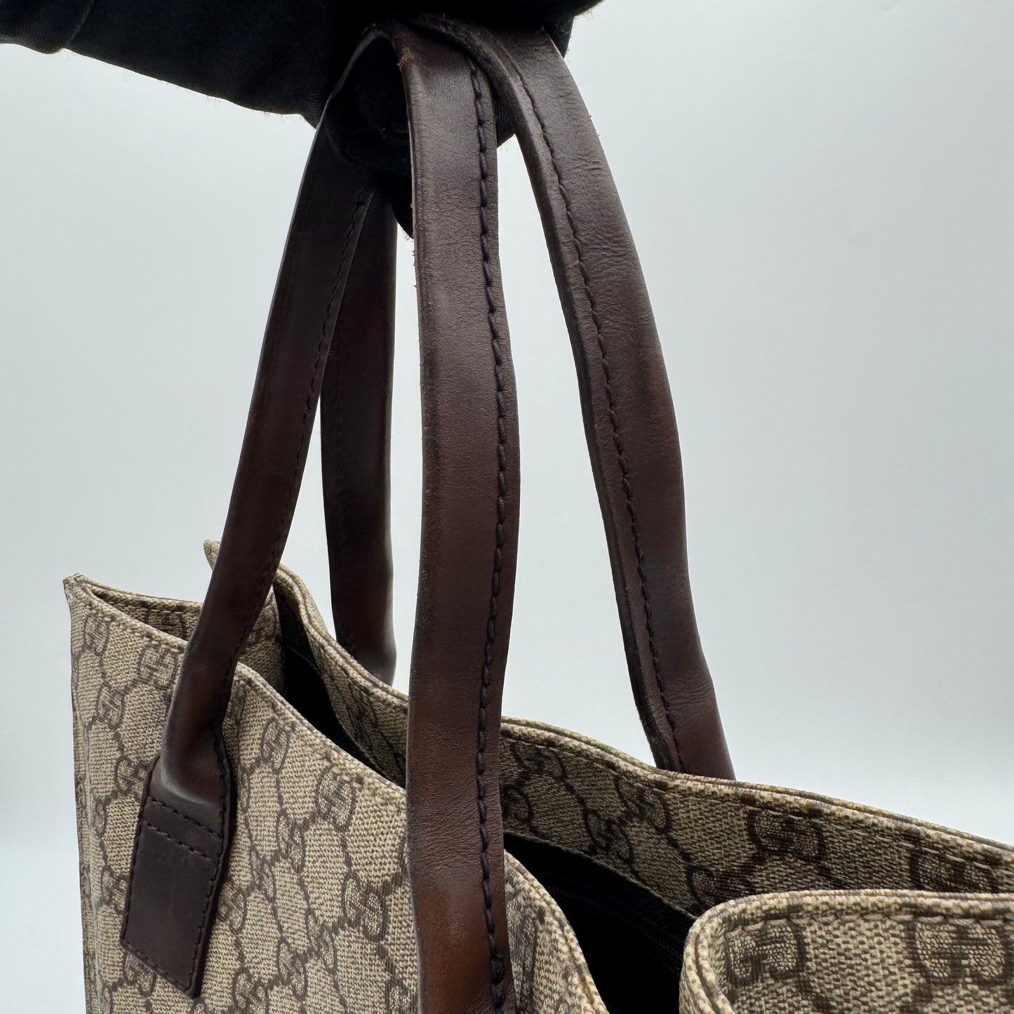 Gucci Monogram PVC Vertical Tote