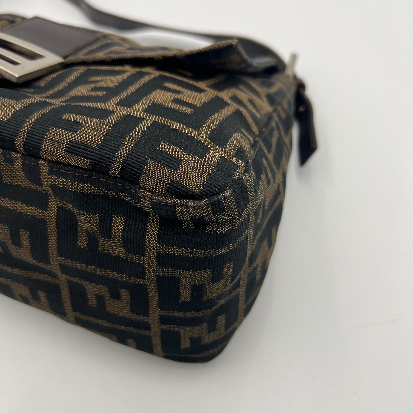 Fendi Tobacco Zucca Mamma Baguette