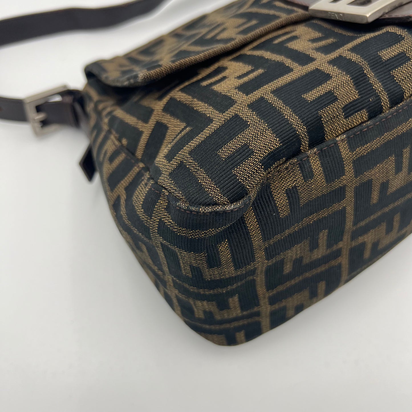 Fendi Tobacco Zucca Mamma Baguette