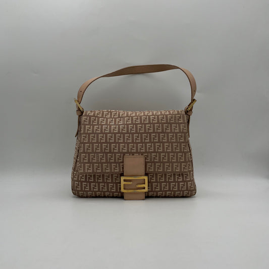 Fendi Pink Zucchino Mamma Baguette