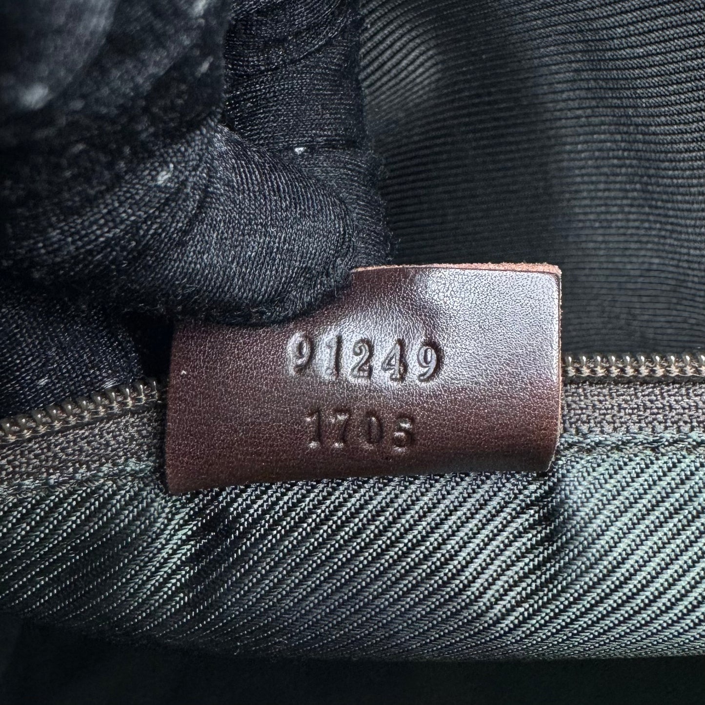 Gucci Monogram PVC Vertical Tote