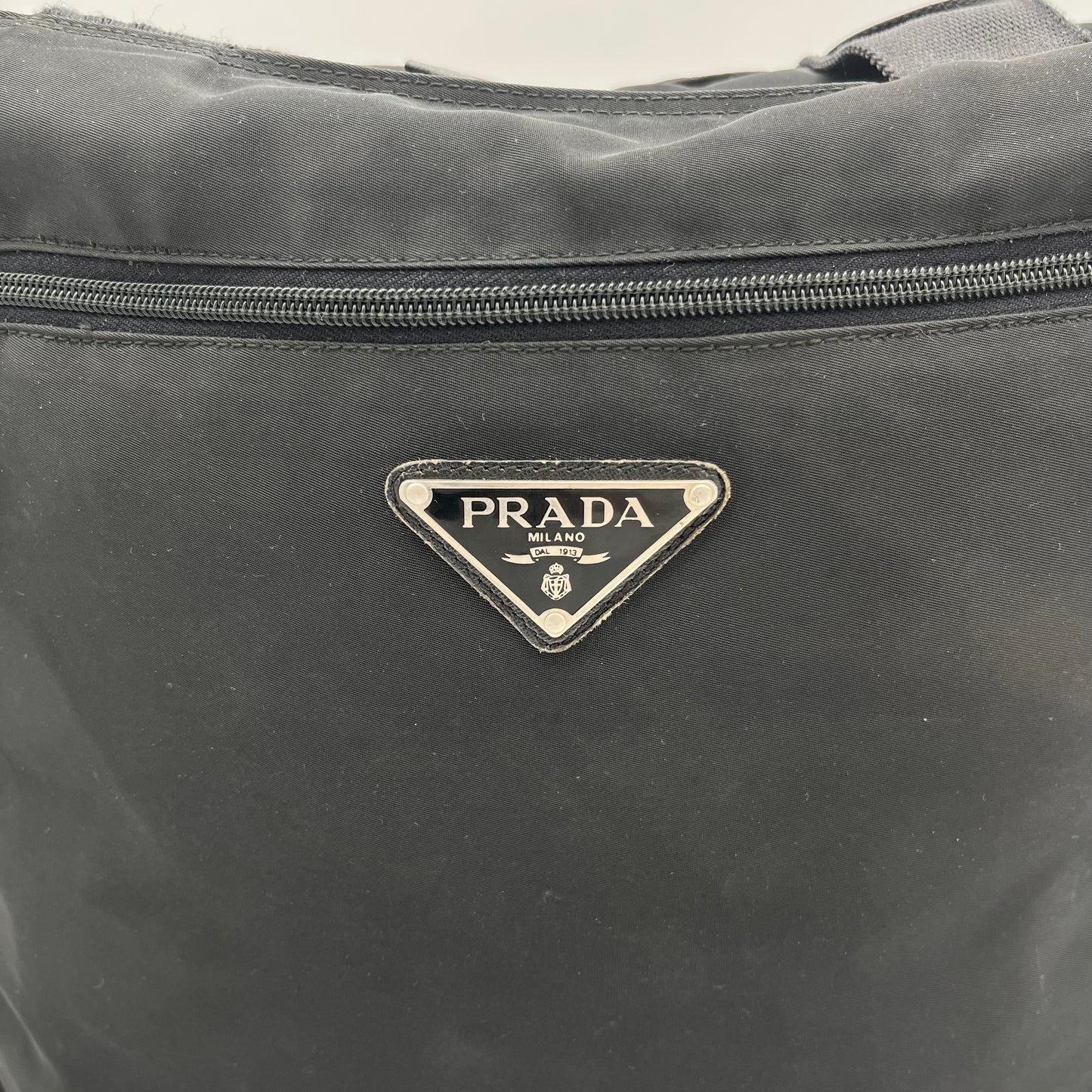 Prada Black Nylon XL Tote