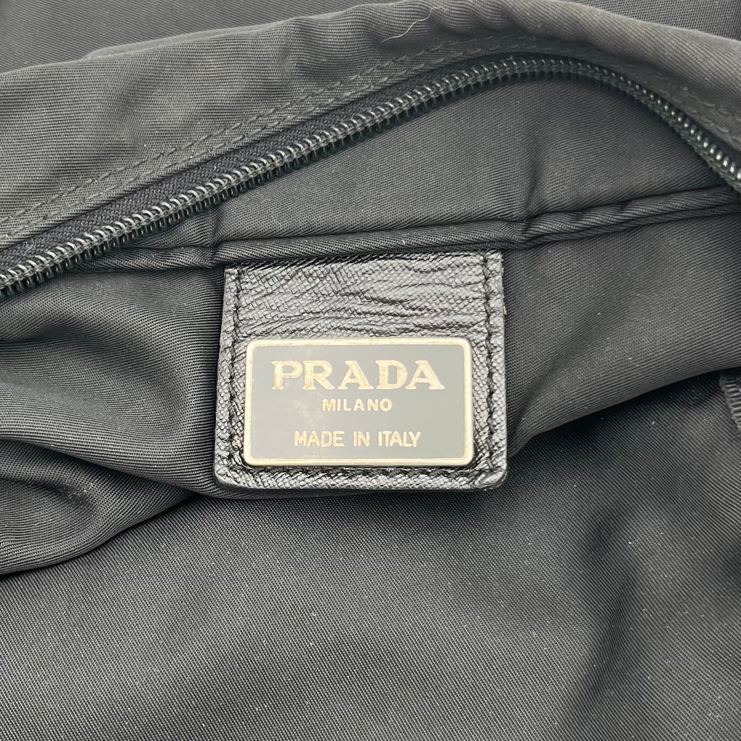 Prada Black Nylon XL Tote