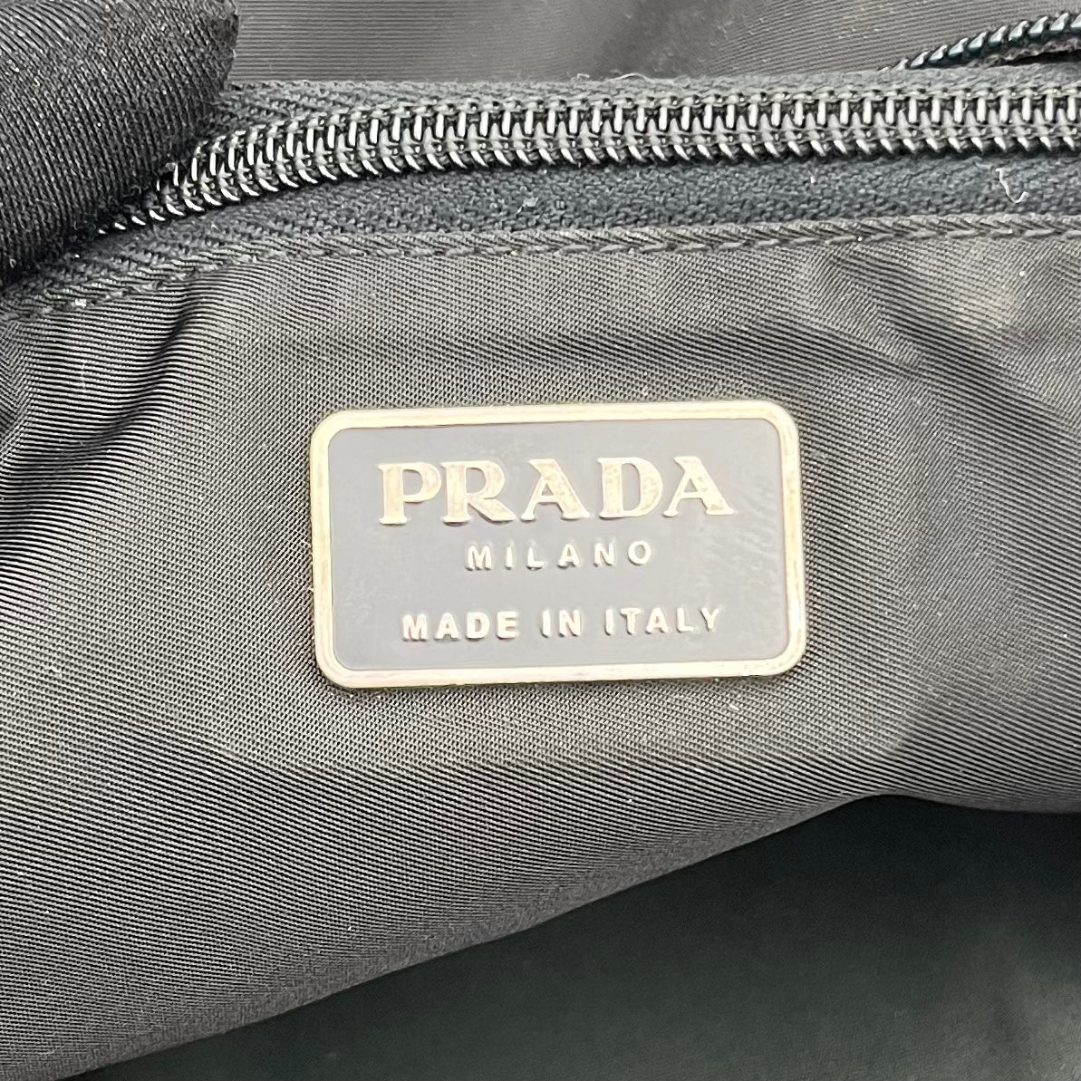 Prada Black Nylon Large Men's Shoulder Bag