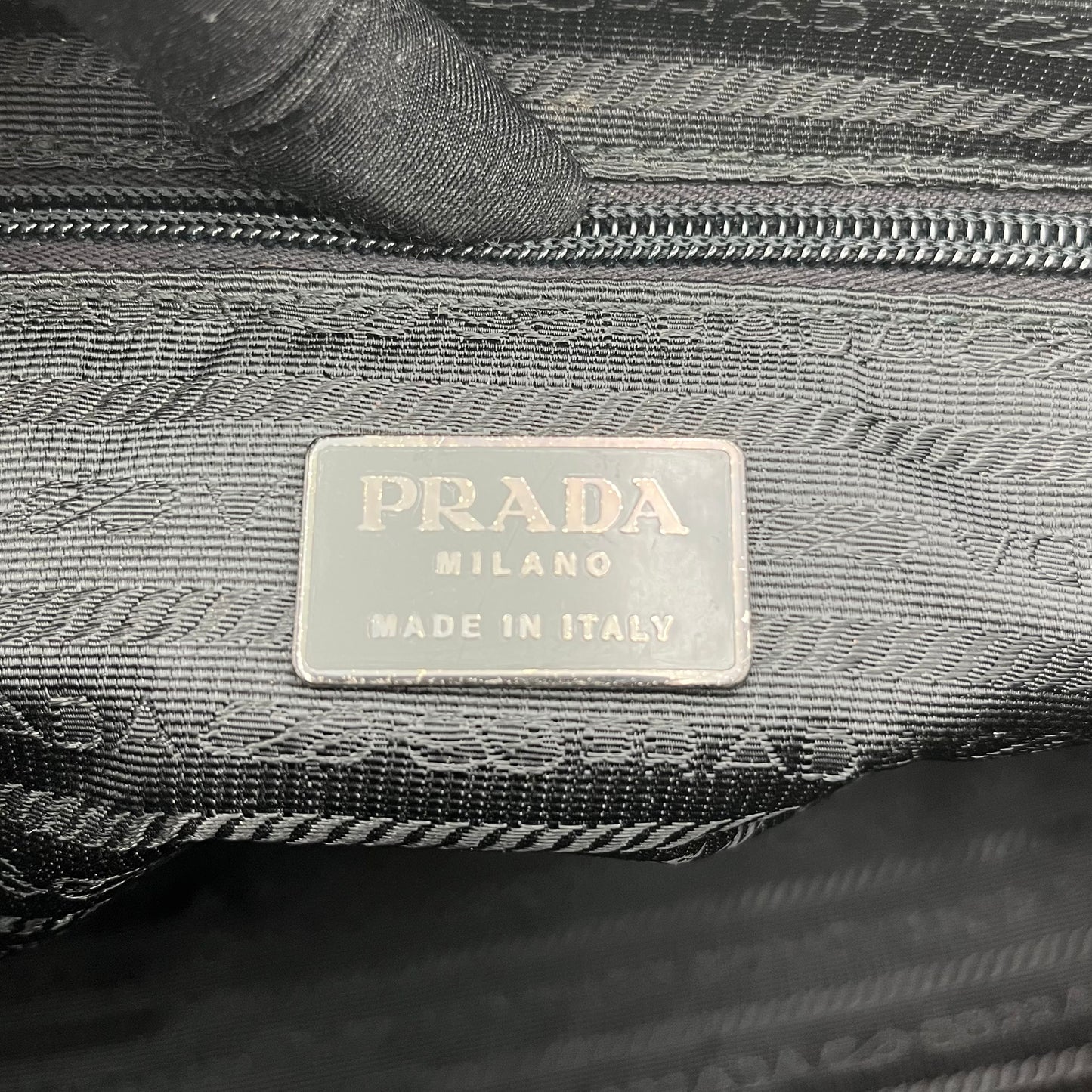 Prada Vintage Black Velvet Handbag