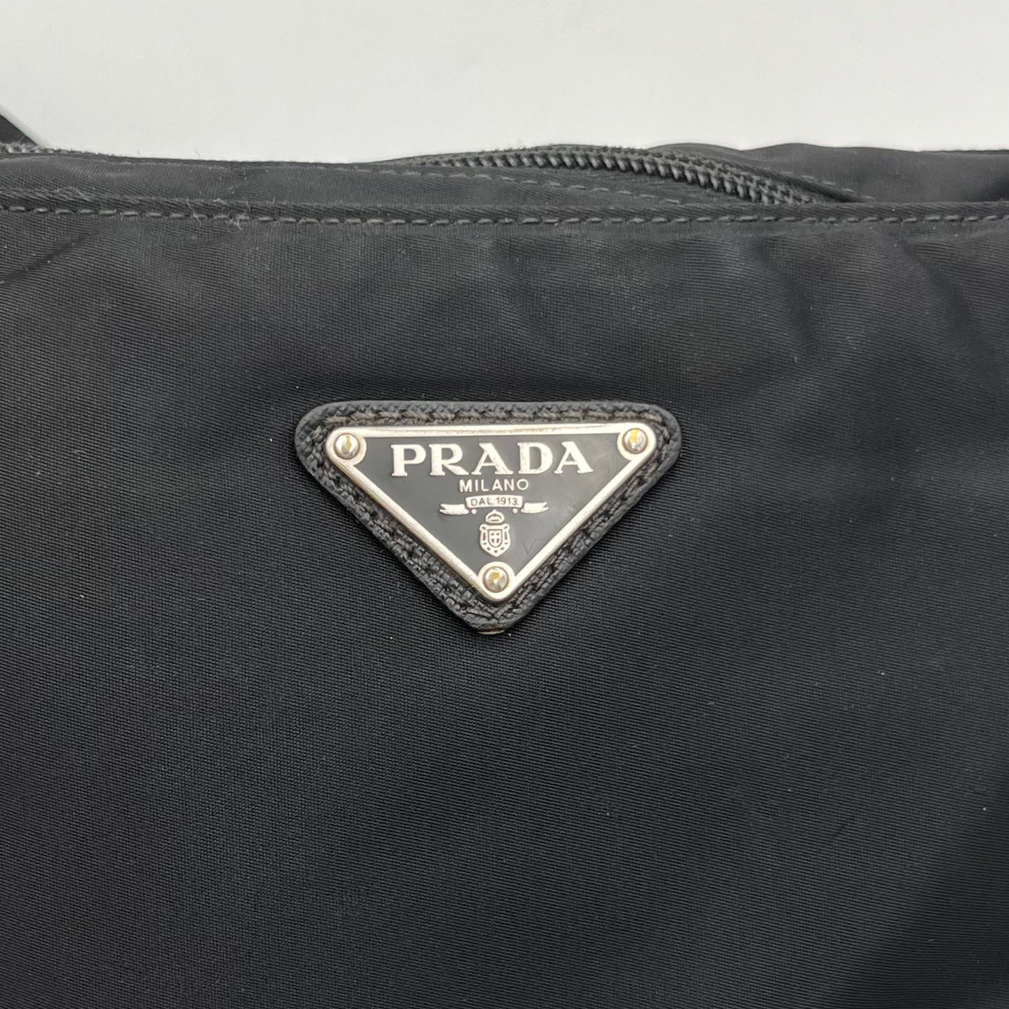 Prada Black Nylon Double Sided Men's Crossbody