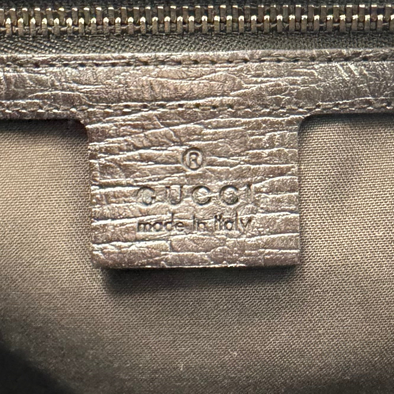 Gucci Monogram Canvas Sherryline Junco Hobo Shoulder Bag