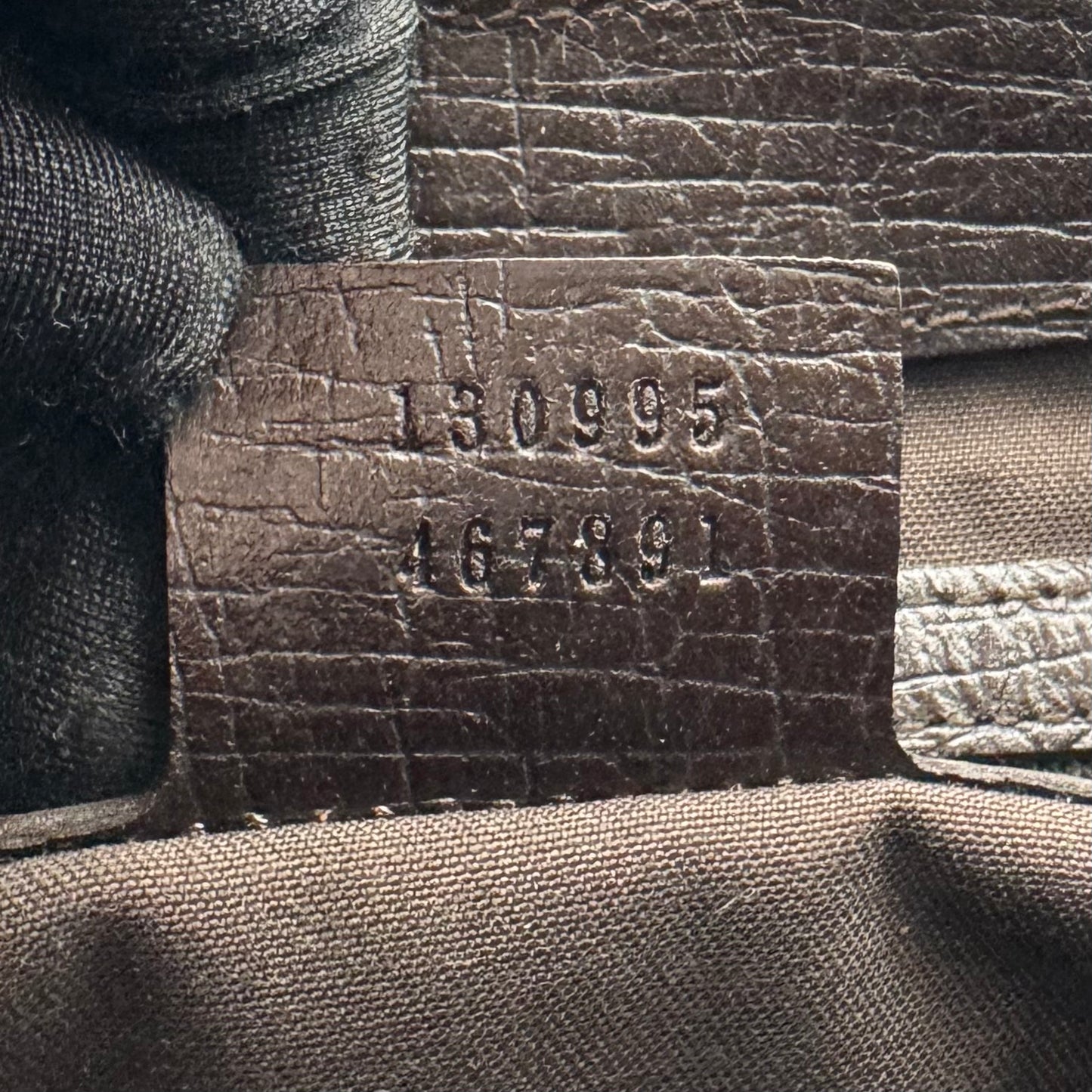 Gucci Monogram Canvas Sherryline Junco Hobo Shoulder Bag