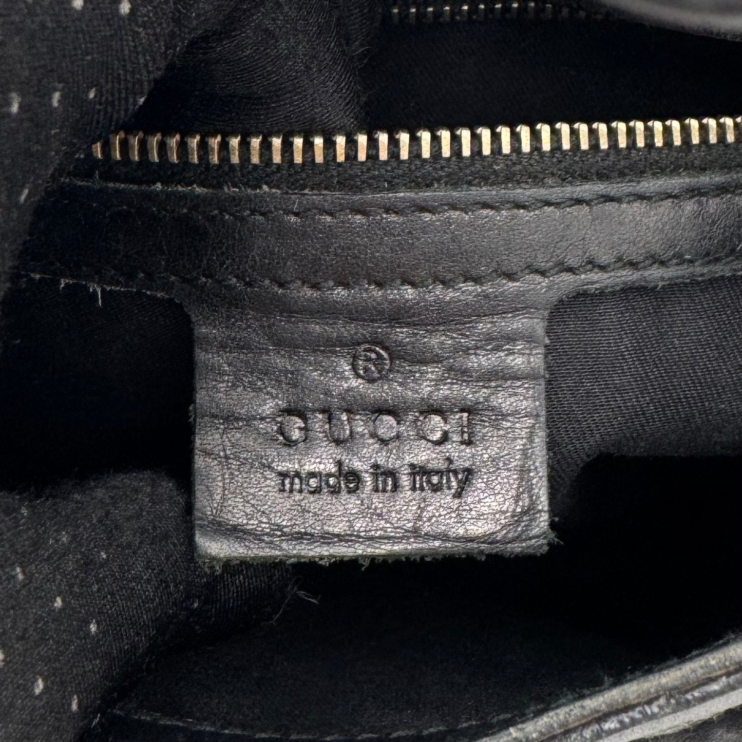 Gucci Tom Ford Black Leather Horsebit Chain Flap Small Shoulder Bag
