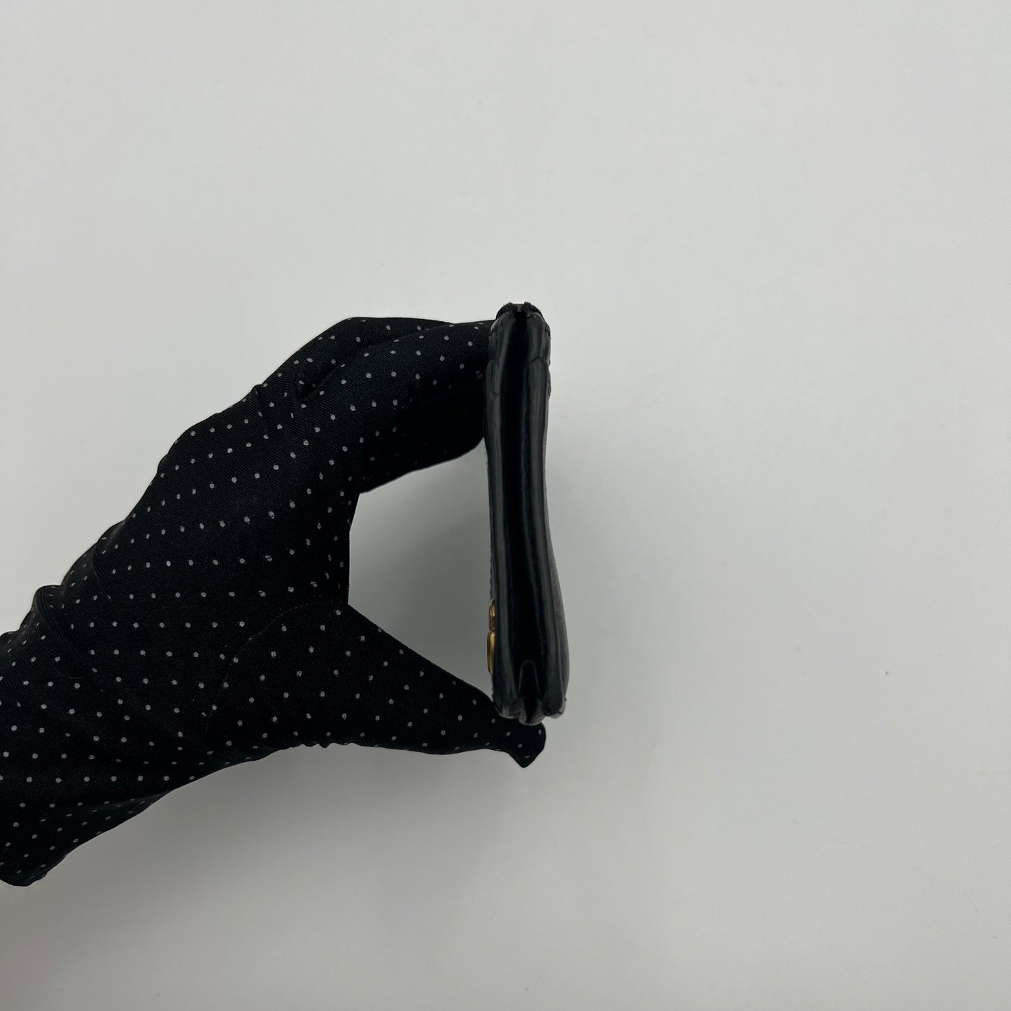Gucci Black Marmont Zip Card Wallet
