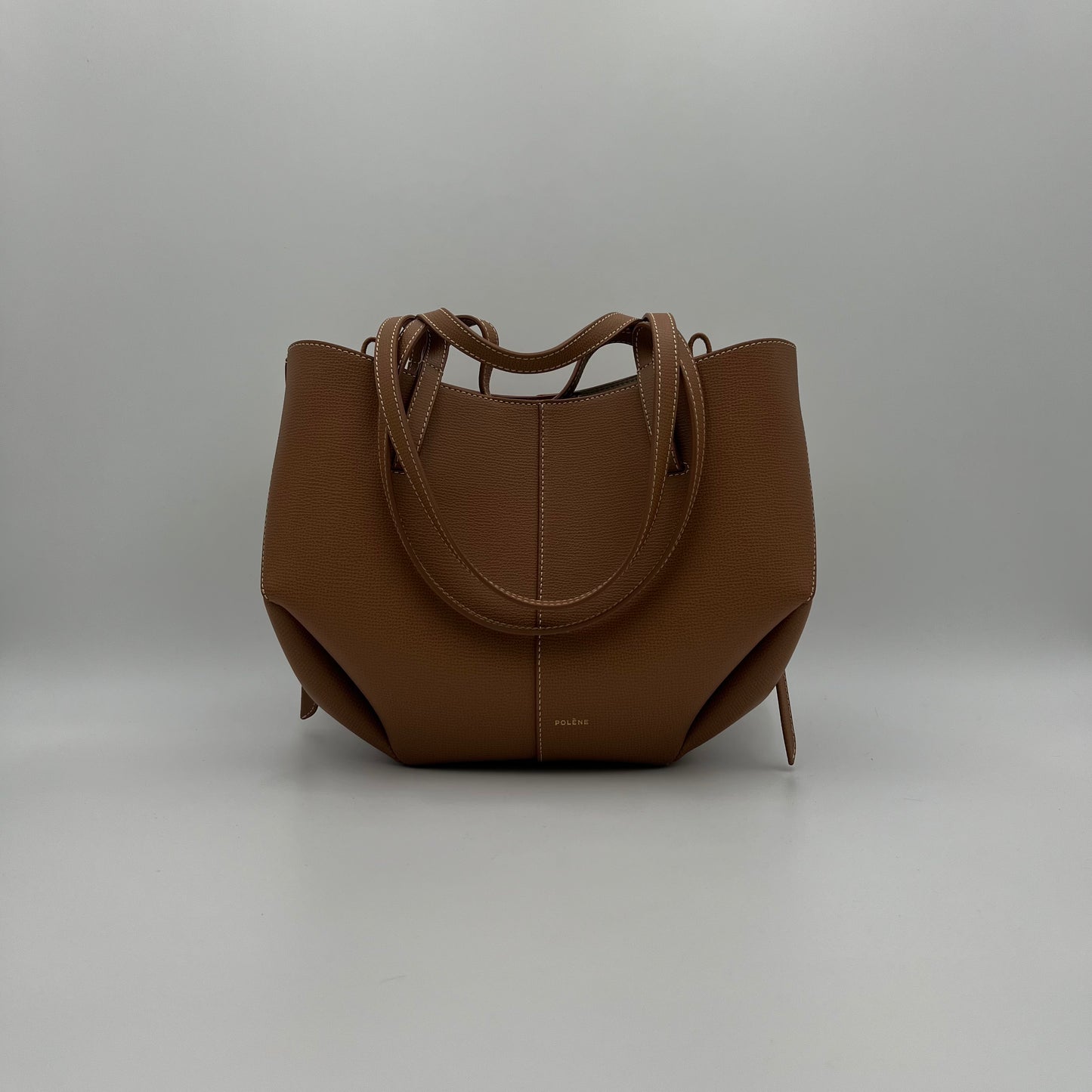Polene Cyme Mini in Camel