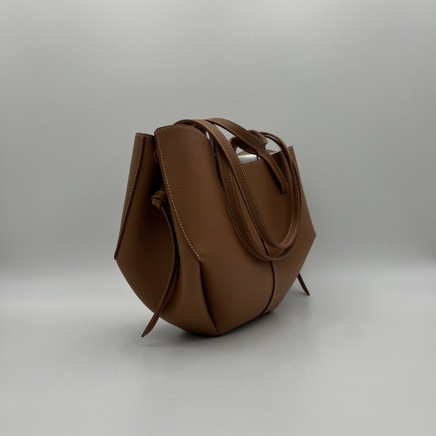 Polene Cyme Mini in Camel