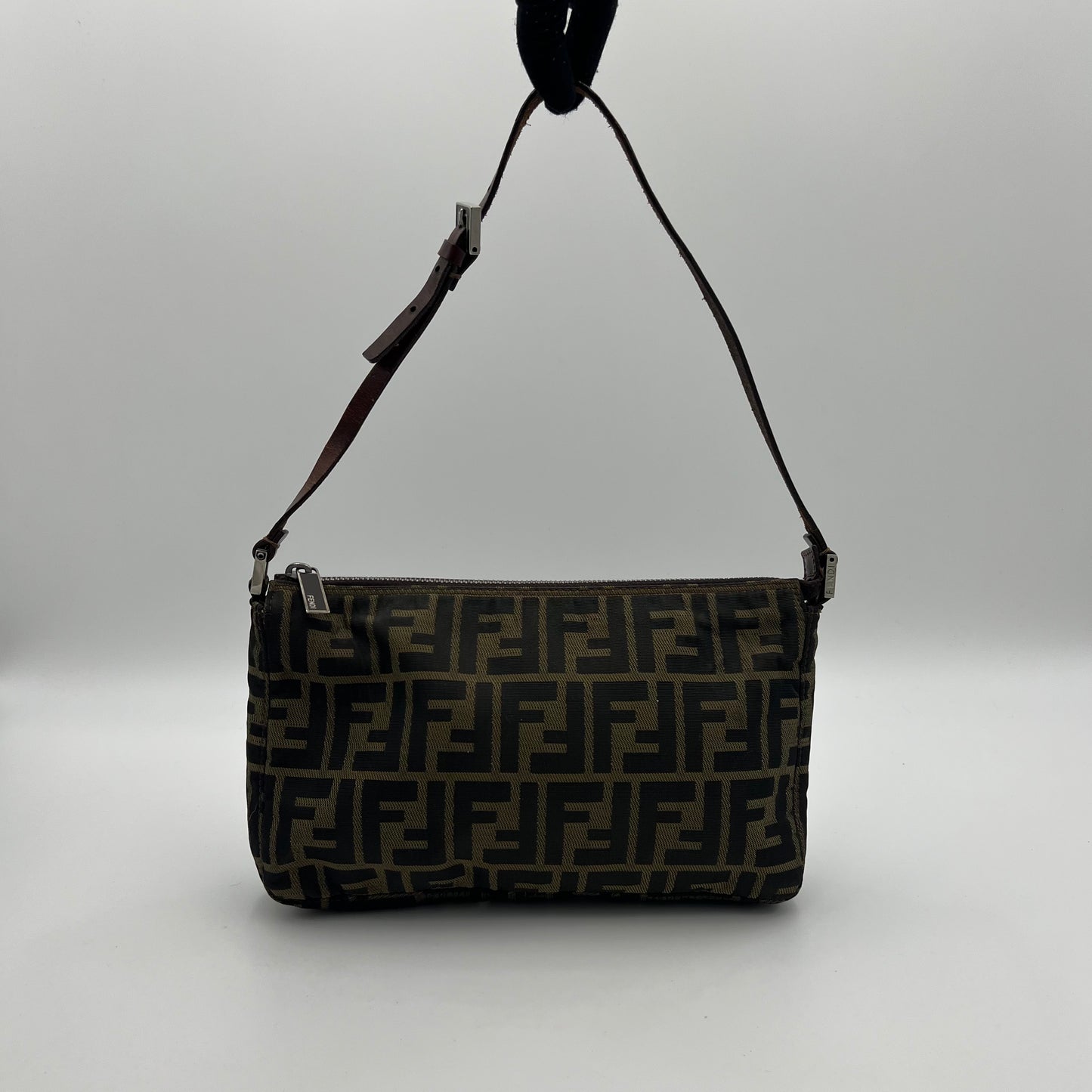 Fendi Tobacco Zucca Pochette