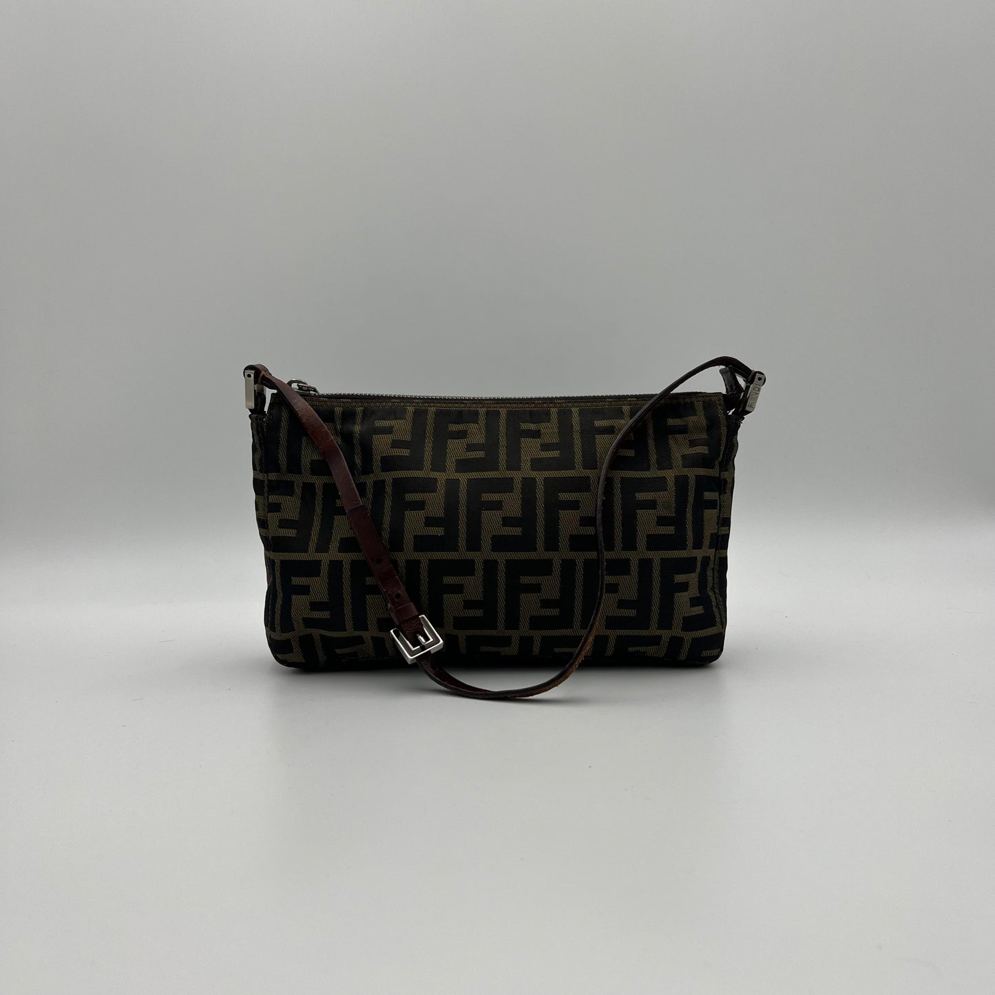 Fendi Tobacco Zucca Pochette
