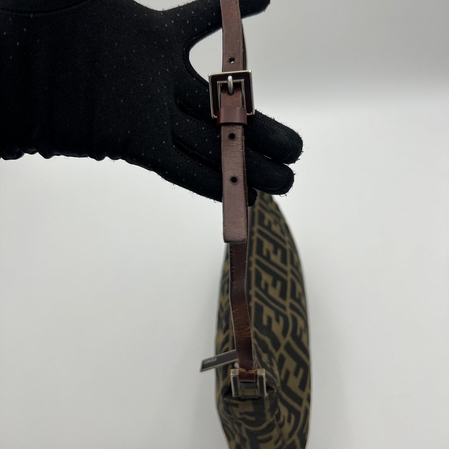Fendi Tobacco Zucca Pochette