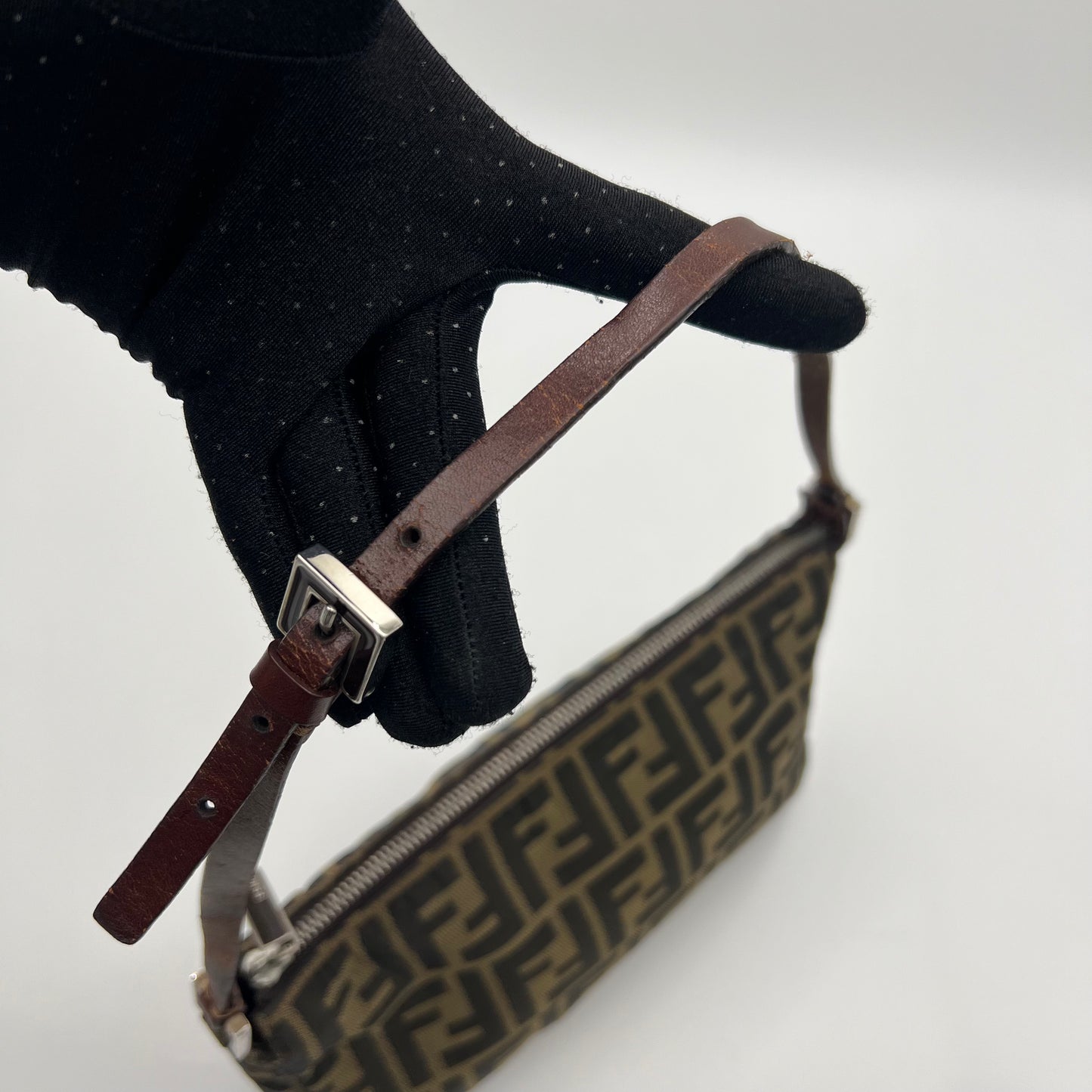 Fendi Tobacco Zucca Pochette