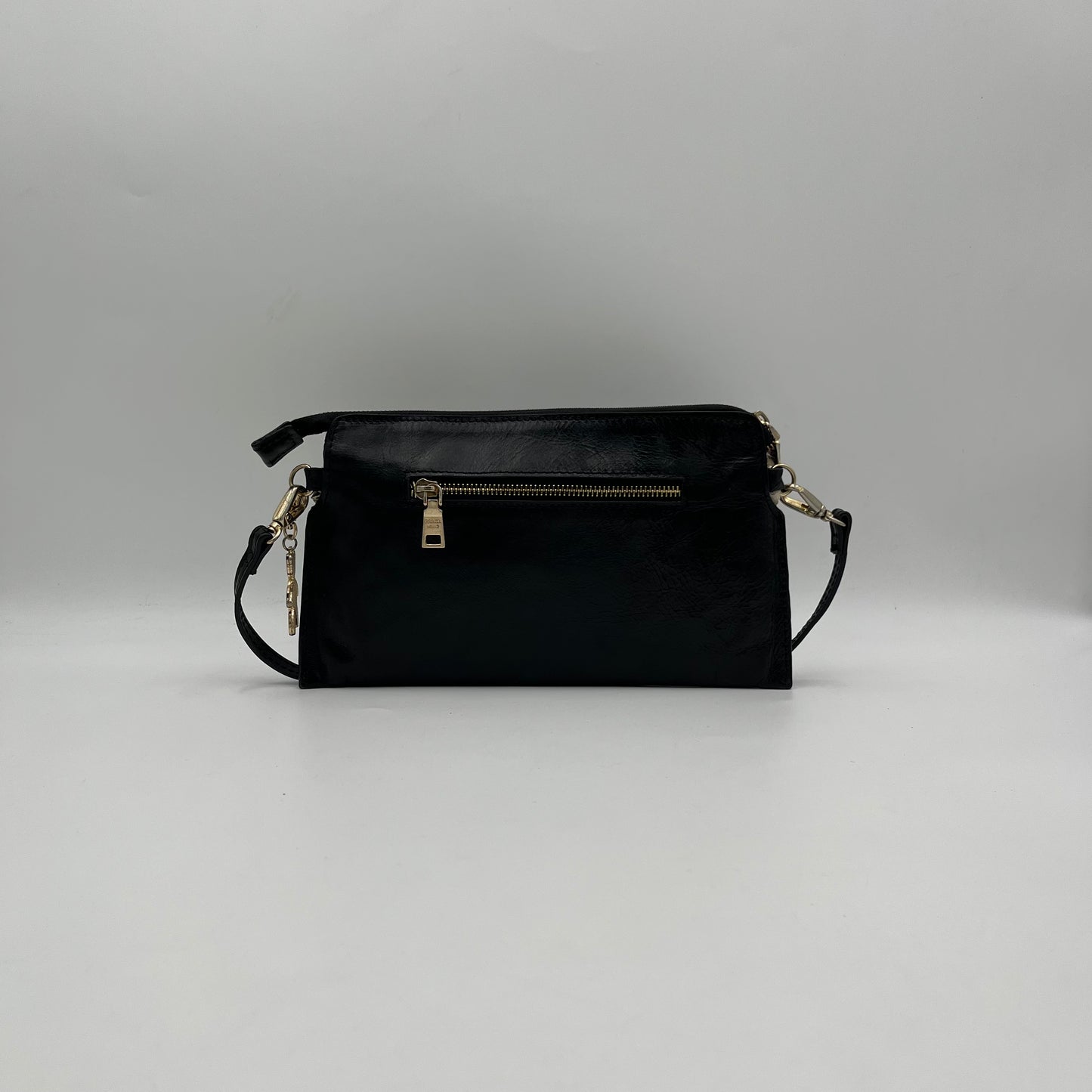 Prada Black Leather Pochette