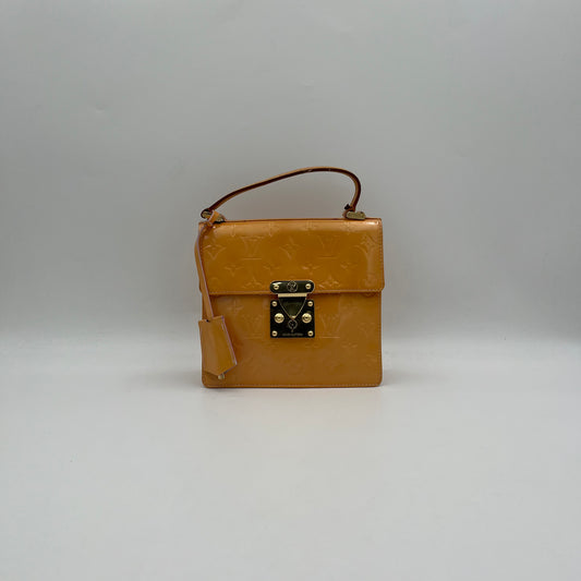LV Yellow Vernis Spring Street Handbag (VI0999)