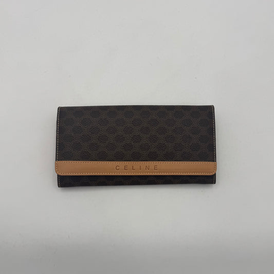 Celine Paris Macadam Bifold Long Wallet