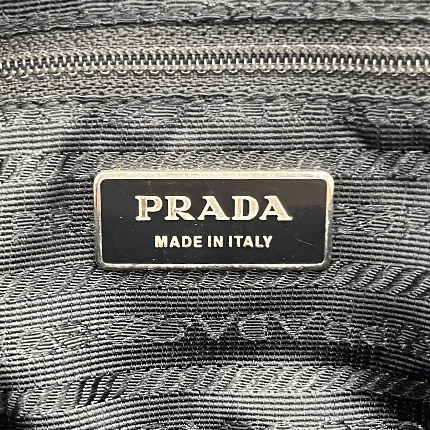 Prada Black Nylon Messenger Crossbody