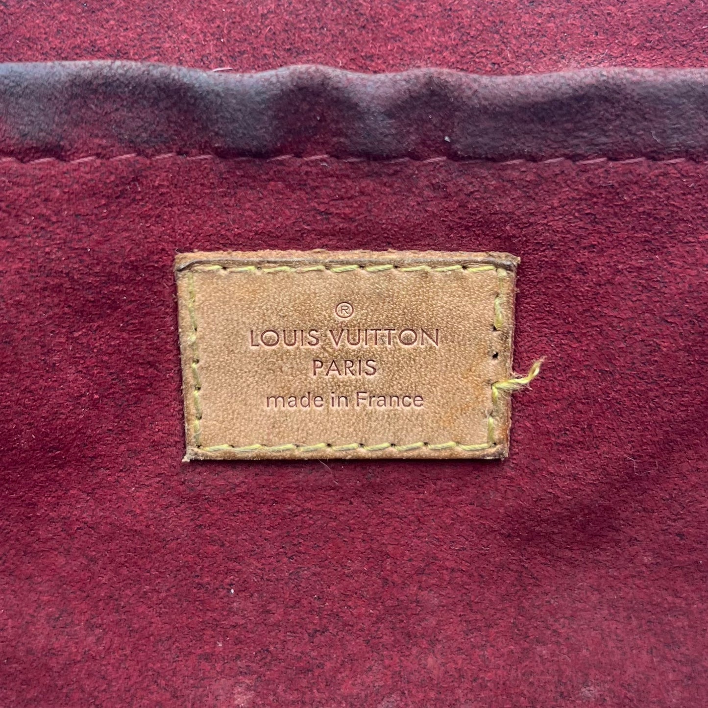 LV White Muticolor Patti Shoulder Bag