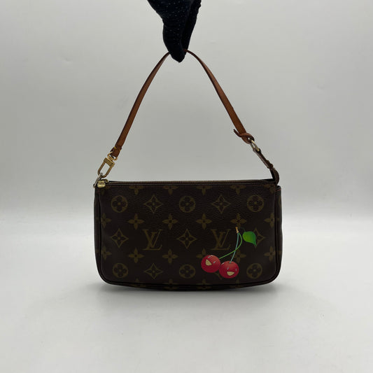 LV Takashi Murakami Monogram Cerises Pochette