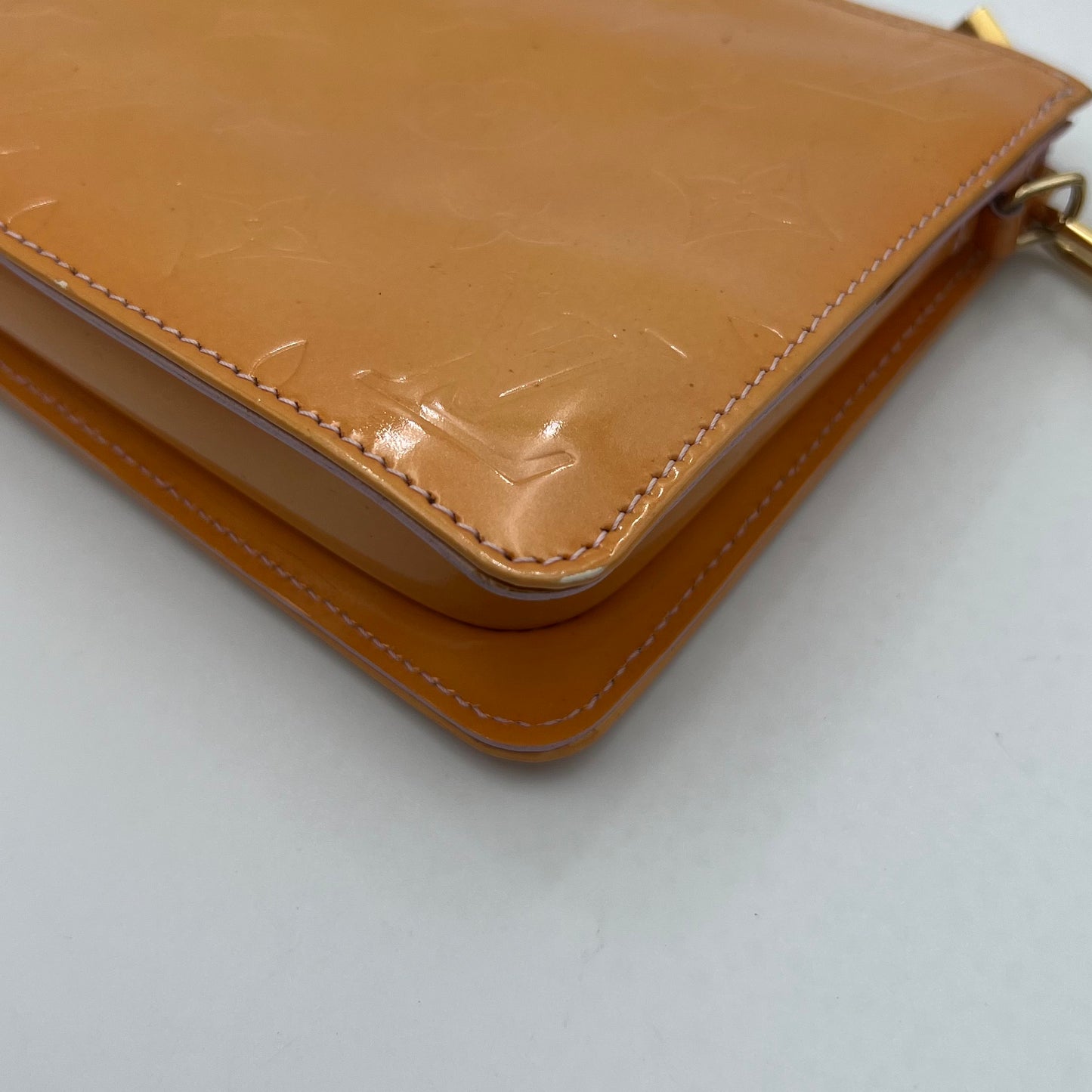 LV Yellow Vernis Pochette