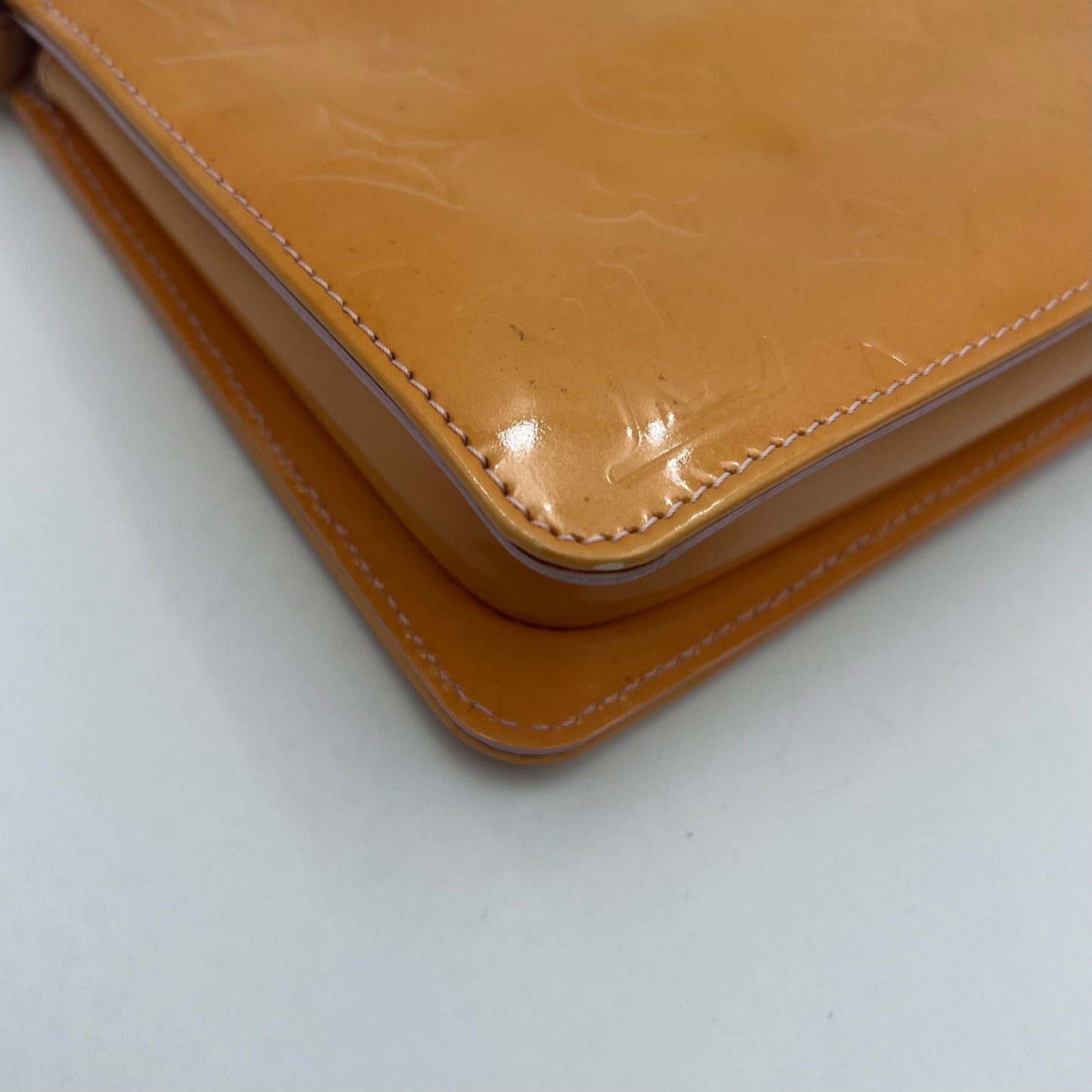 LV Yellow Vernis Pochette