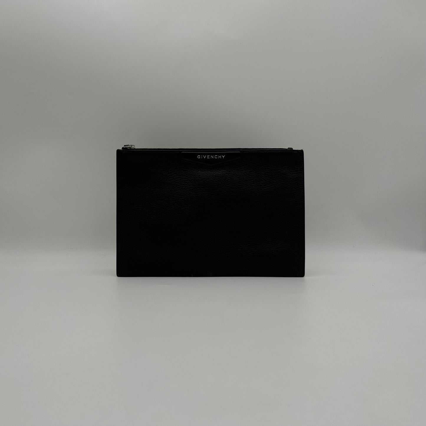 Givenchy Black Antigona Leather Pouch