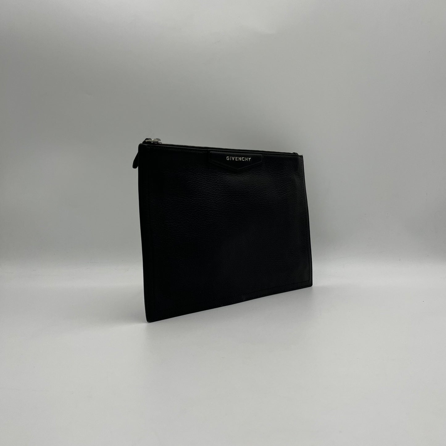 Givenchy Black Antigona Leather Pouch