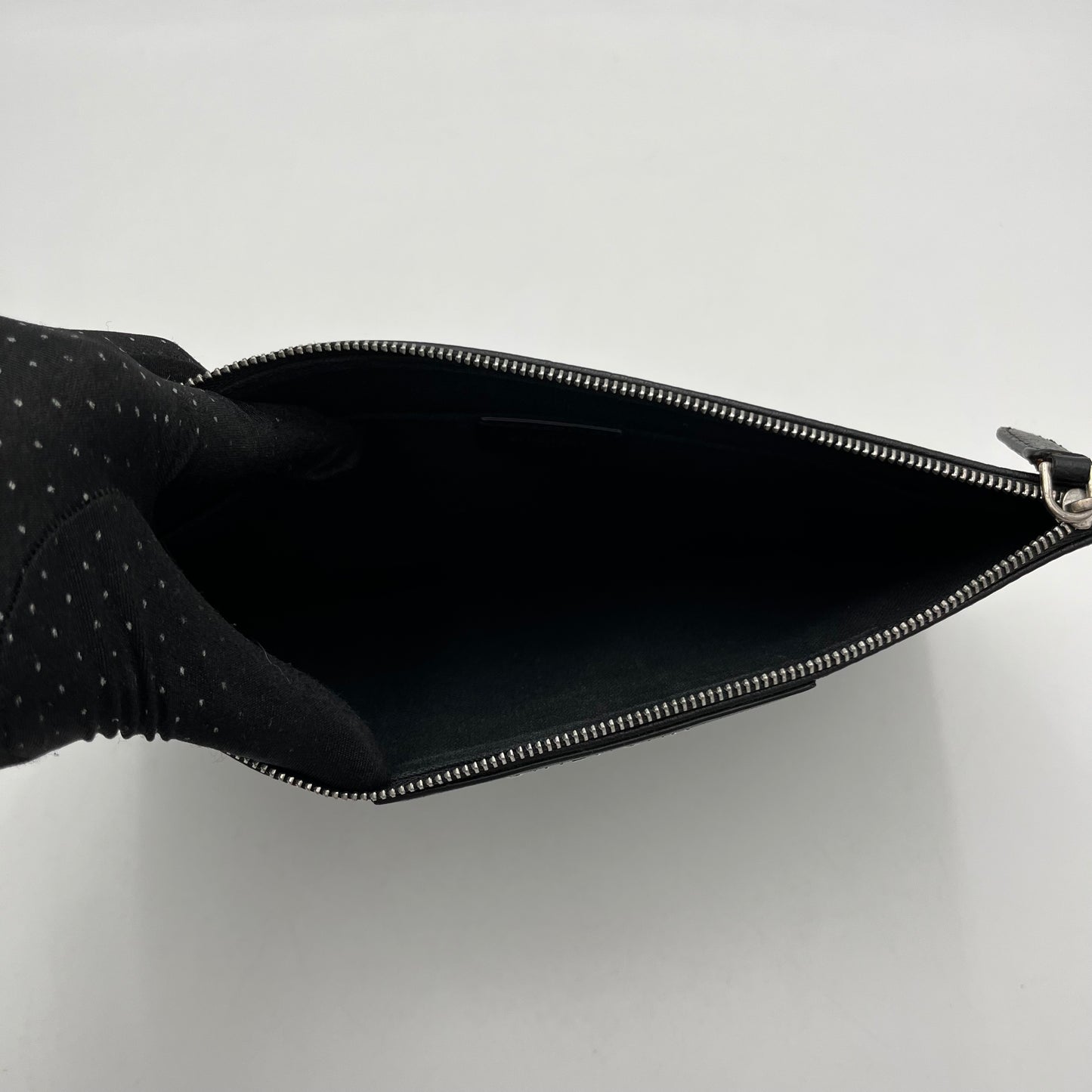 Givenchy Black Antigona Leather Pouch