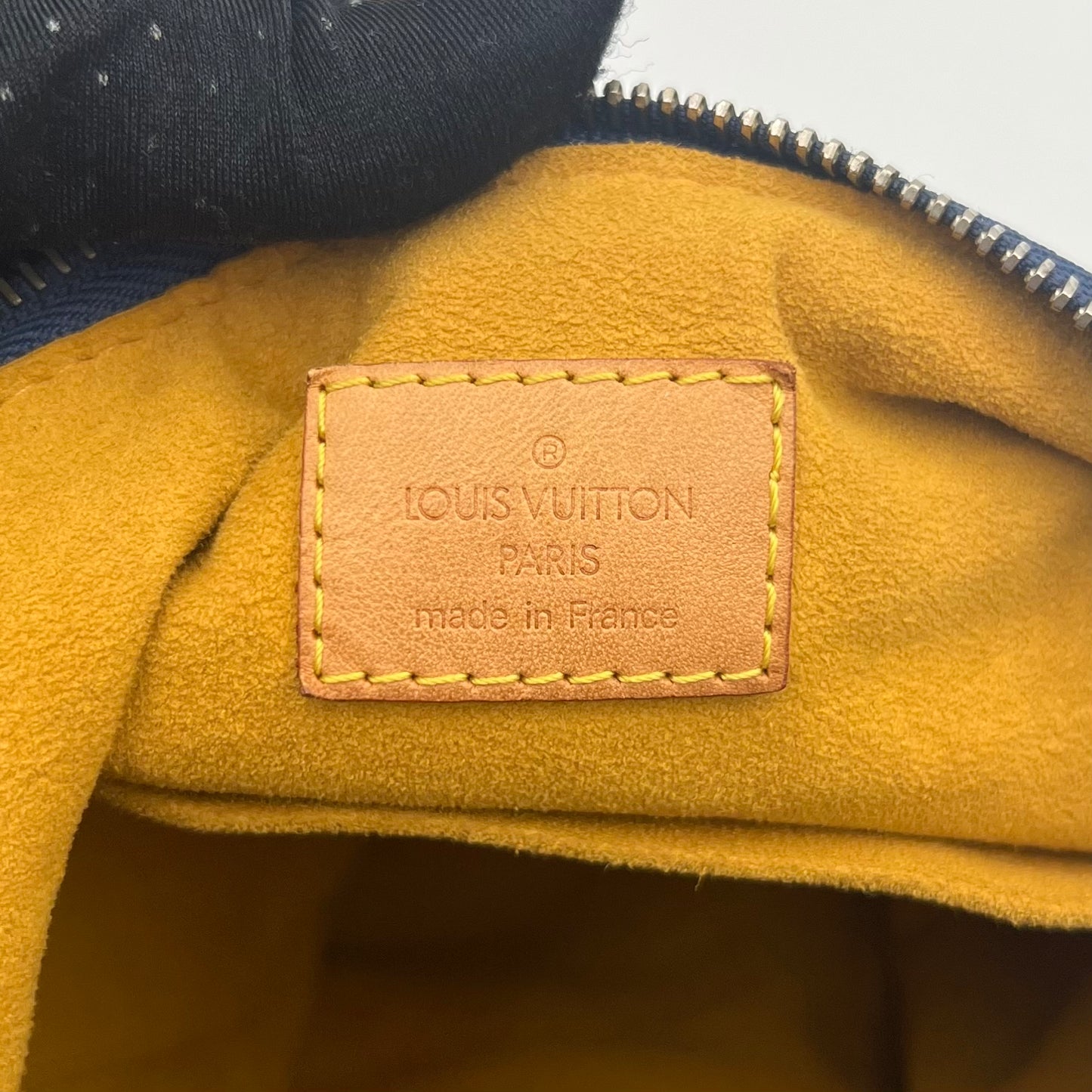 LV Blue Monogram Denim Baggy GM