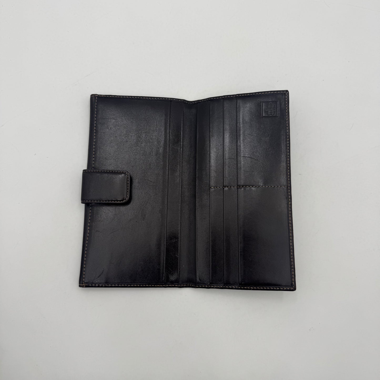 Fendi Tobacco Zucca Bifold Long Wallet