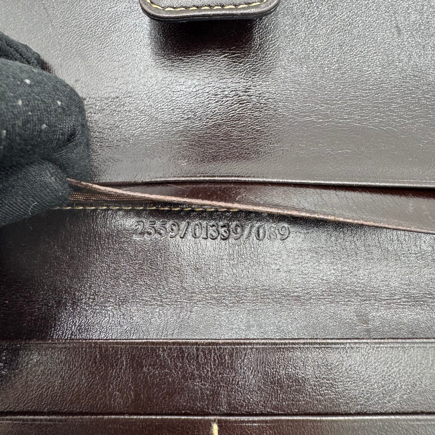 Fendi Tobacco Zucca Bifold Long Wallet