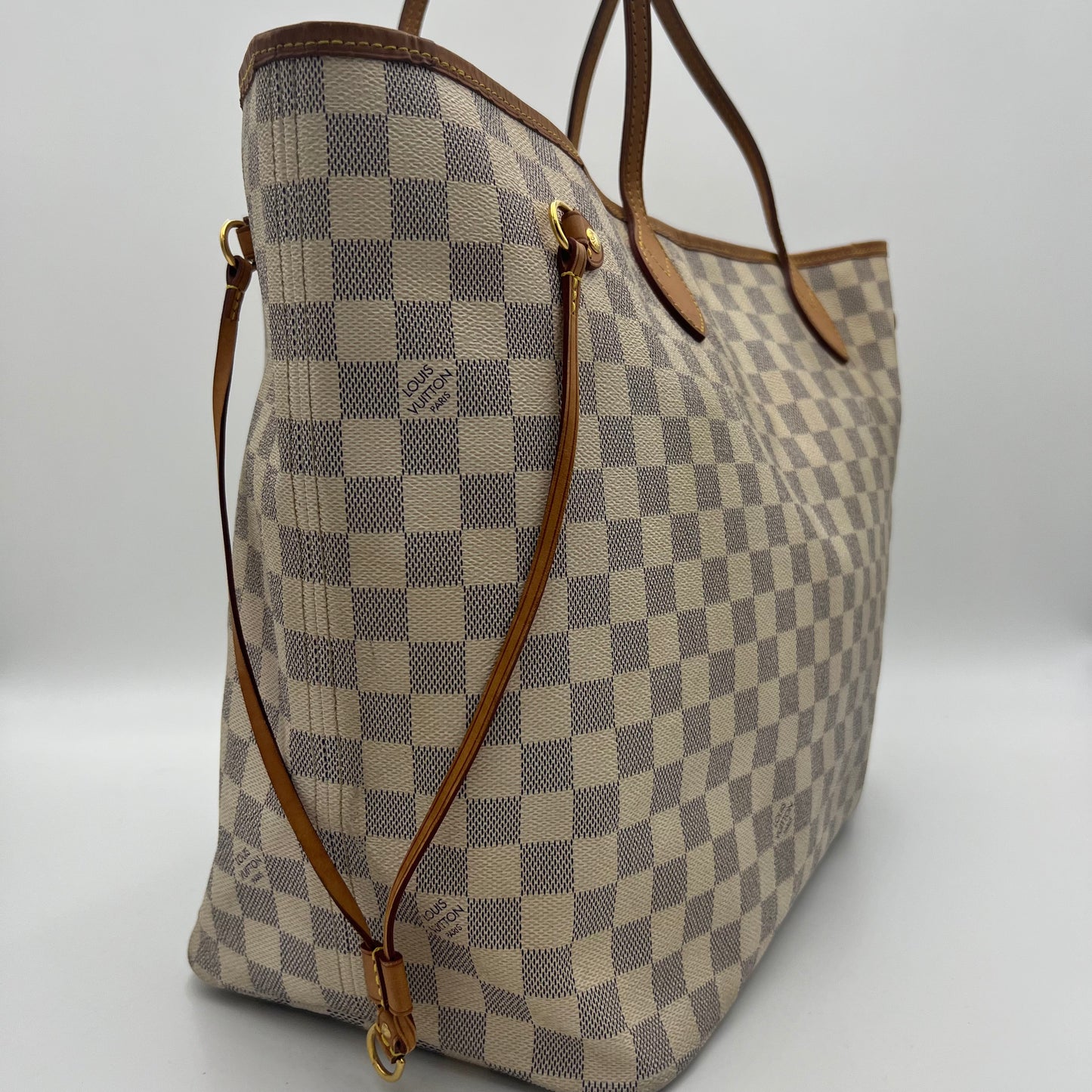 LV Damier Azur Neverfull GM