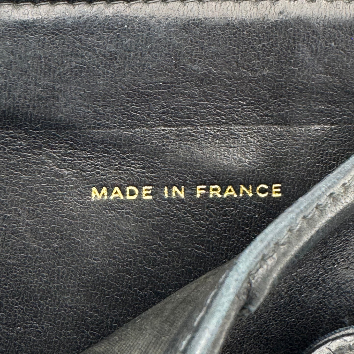 Chanel Black Caviar CC Bifold Short Wallet