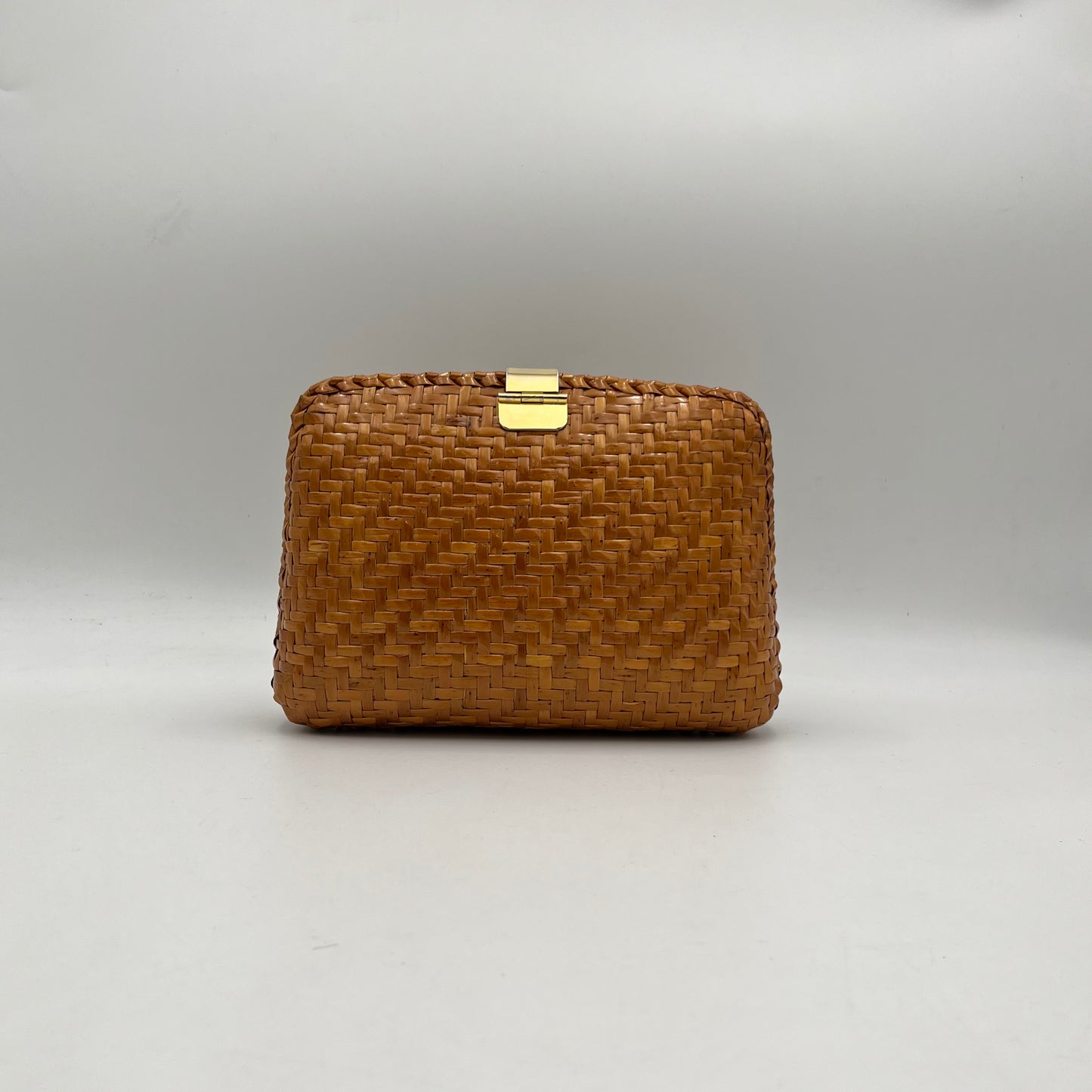 Mario Valentino Rattan Chain Crossbody