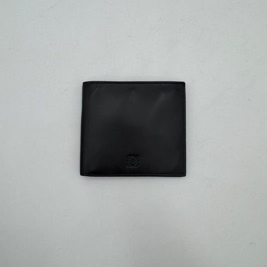 Loewe Black Soft Leather Anagram Bifold Wallet