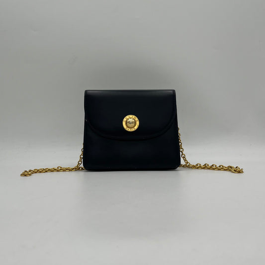 Celine Paris Vintage Starball Leather Box Chain Crossbody