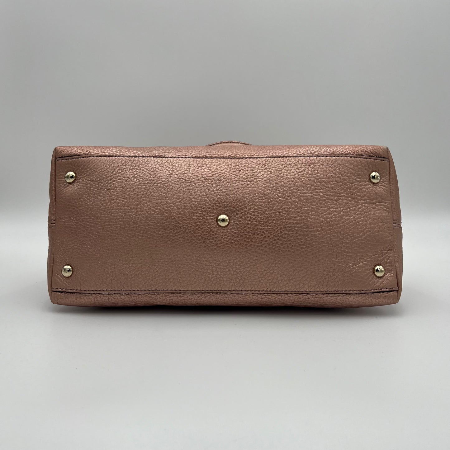 Gucci Japan Exclusive Metallic Pink Soho Two-Way Bag