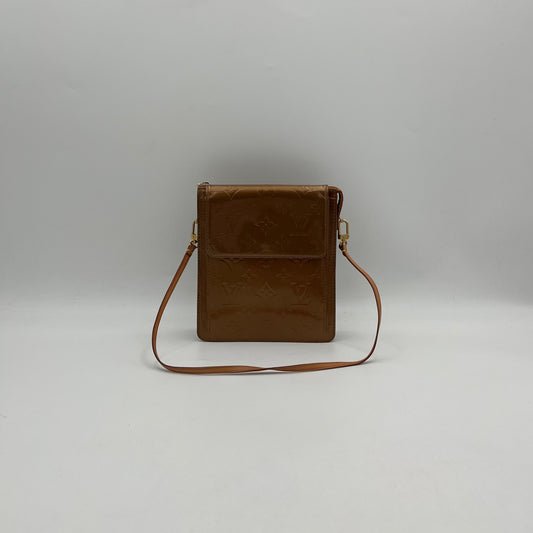 LV Bronze Vernis Mott Shoulder Bag