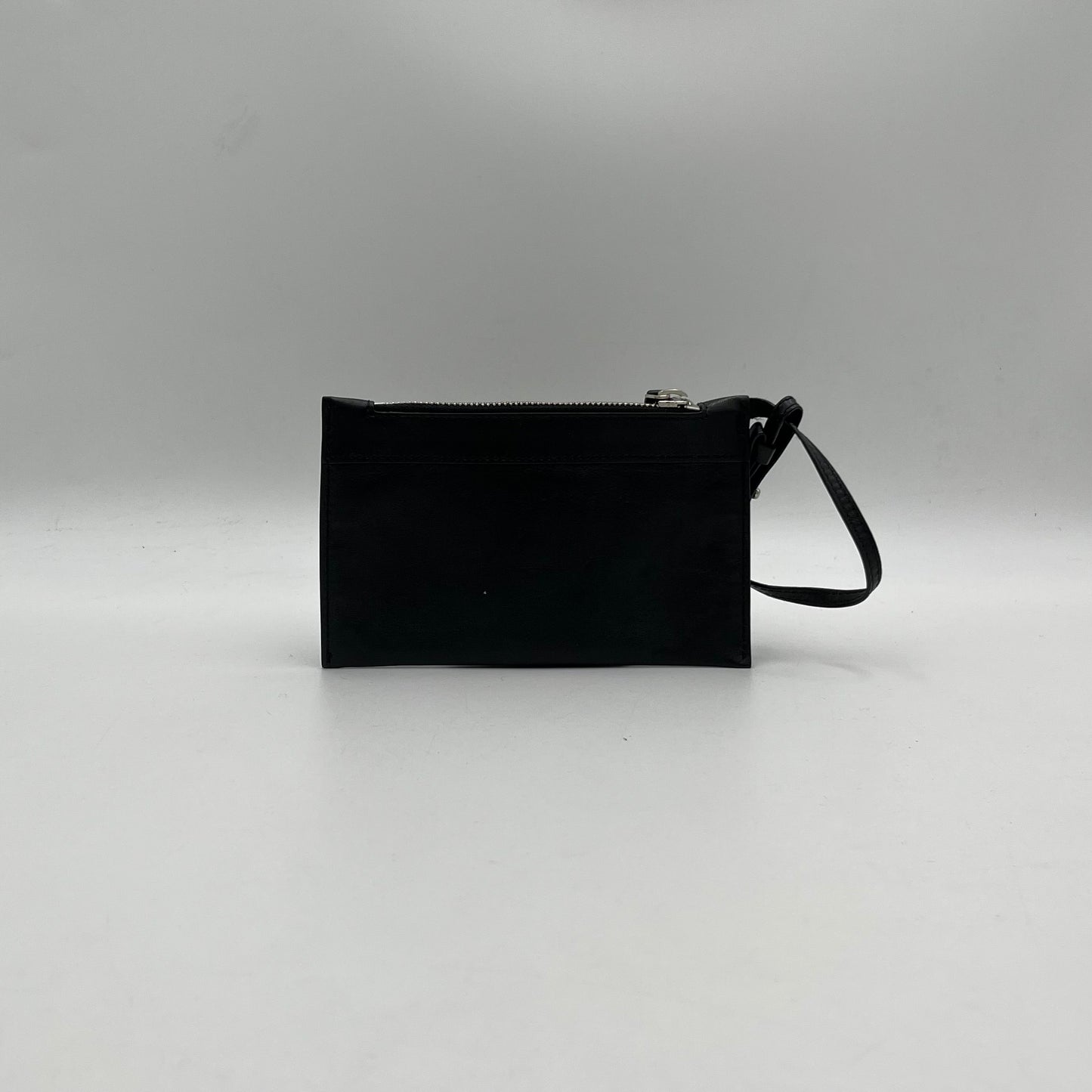 Balenciaga Black Leather Pouch