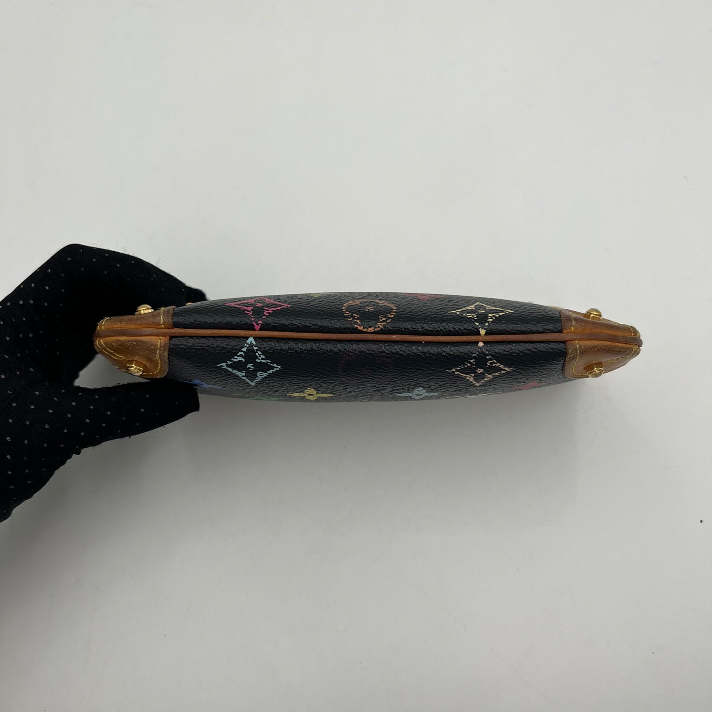 LV Black Multicolor Milla Pochette