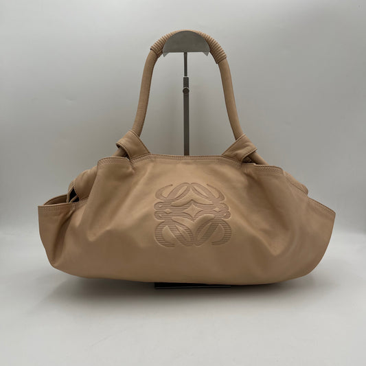 Loewe Beige Nappa Aire Leather Handbag