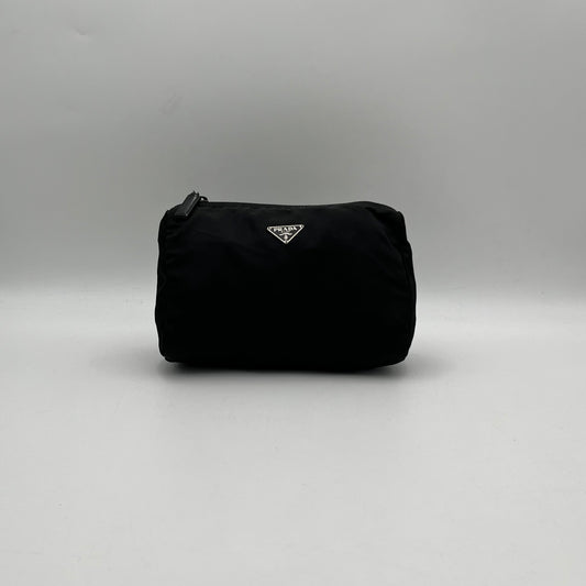 Prada Black Nylon Pouch