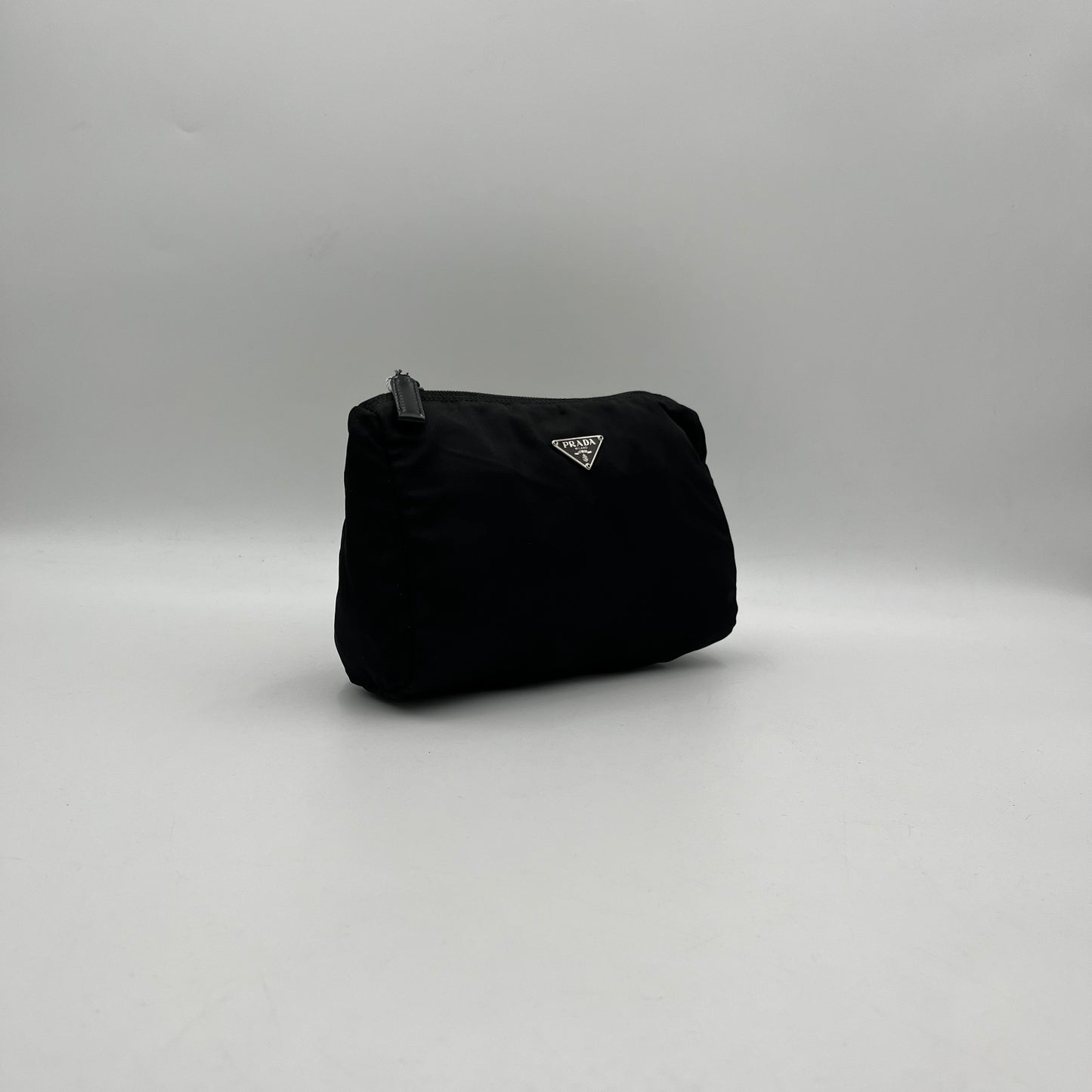 Prada Black Nylon Pouch