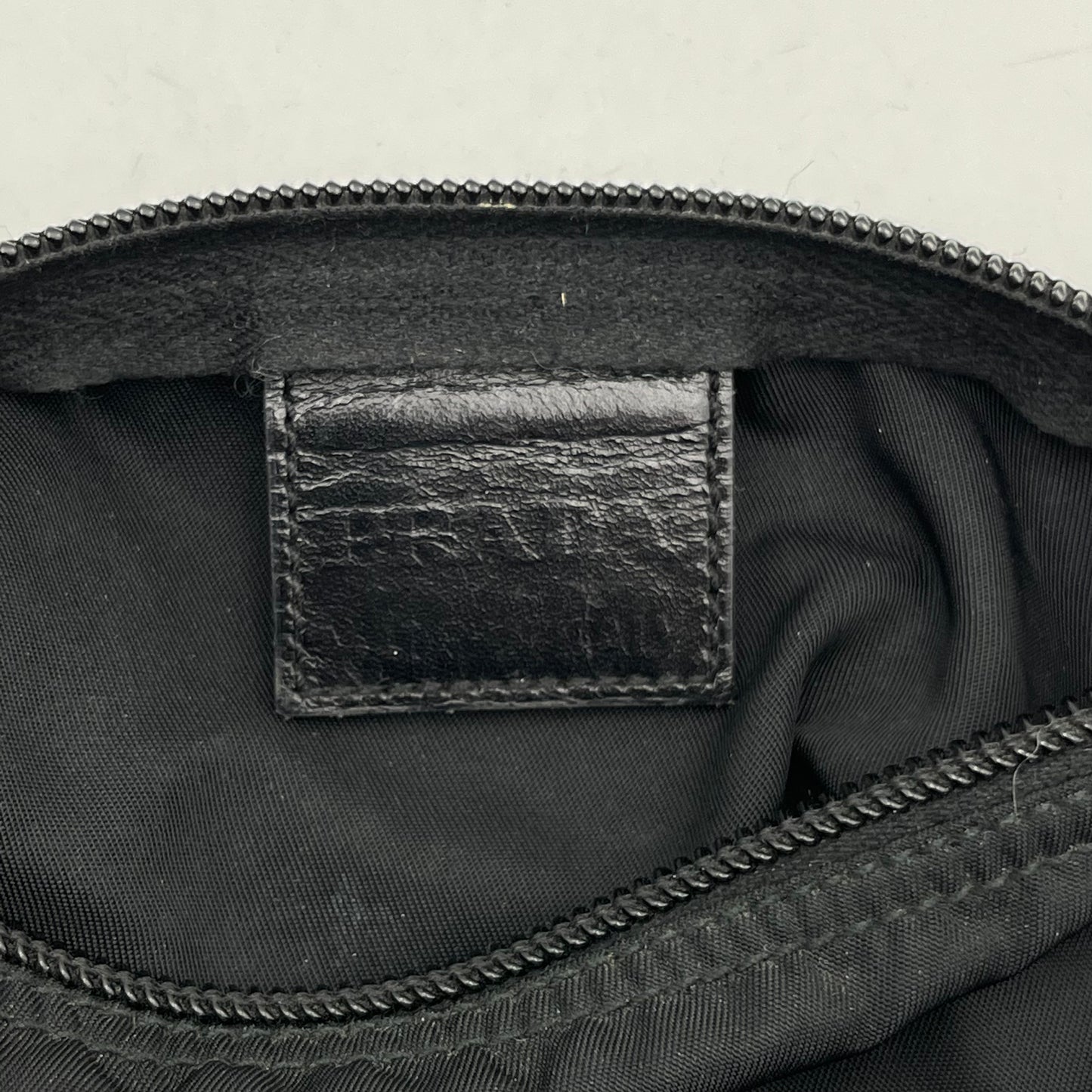 Prada Black Nylon Pouch