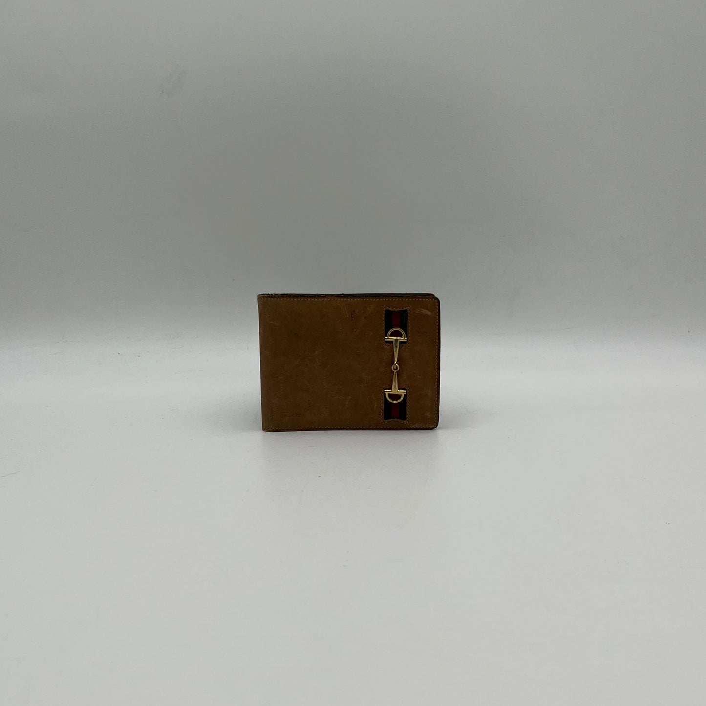 Gucci Vintage Brown Leather Horsebit Mini Agenda