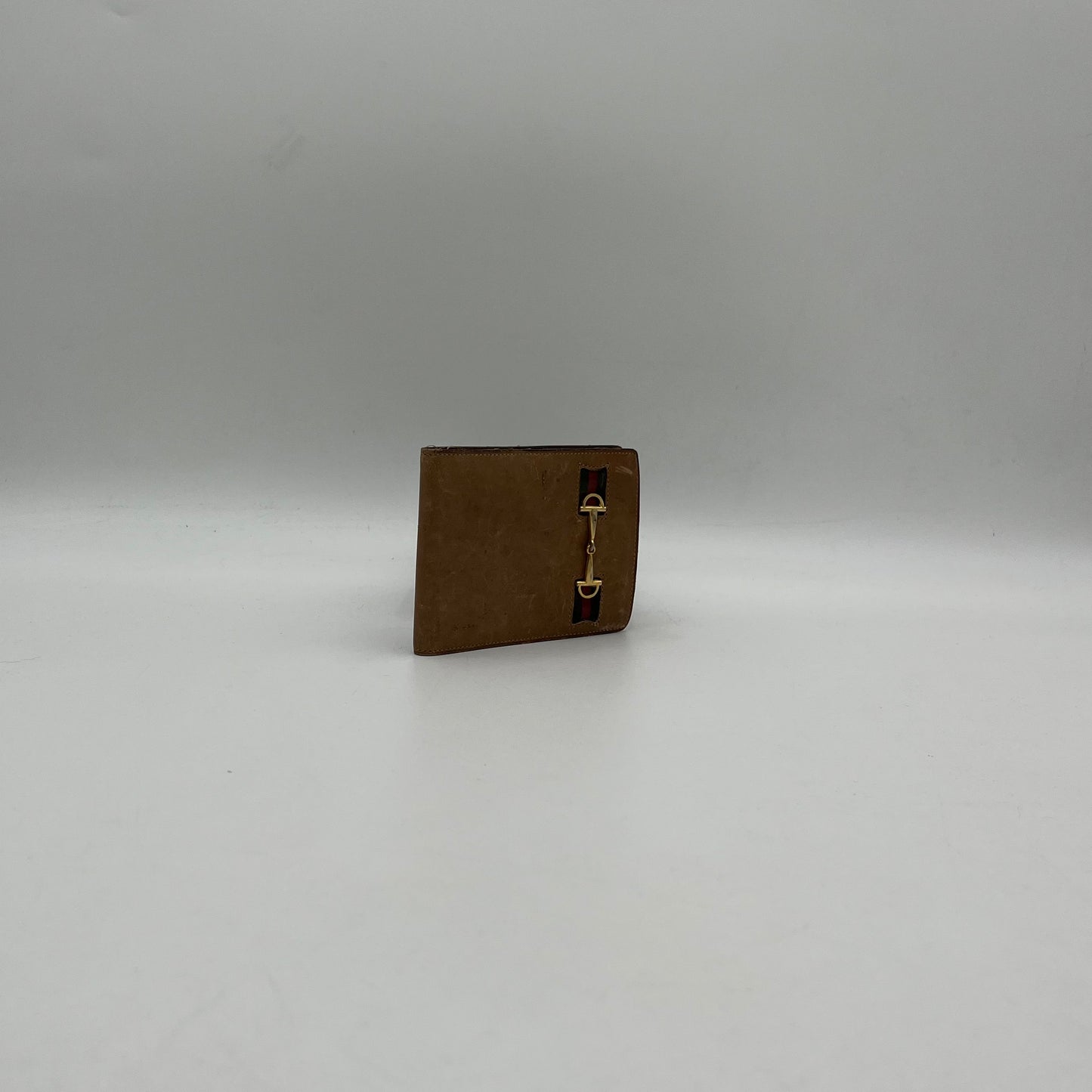 Gucci Vintage Brown Leather Horsebit Mini Agenda